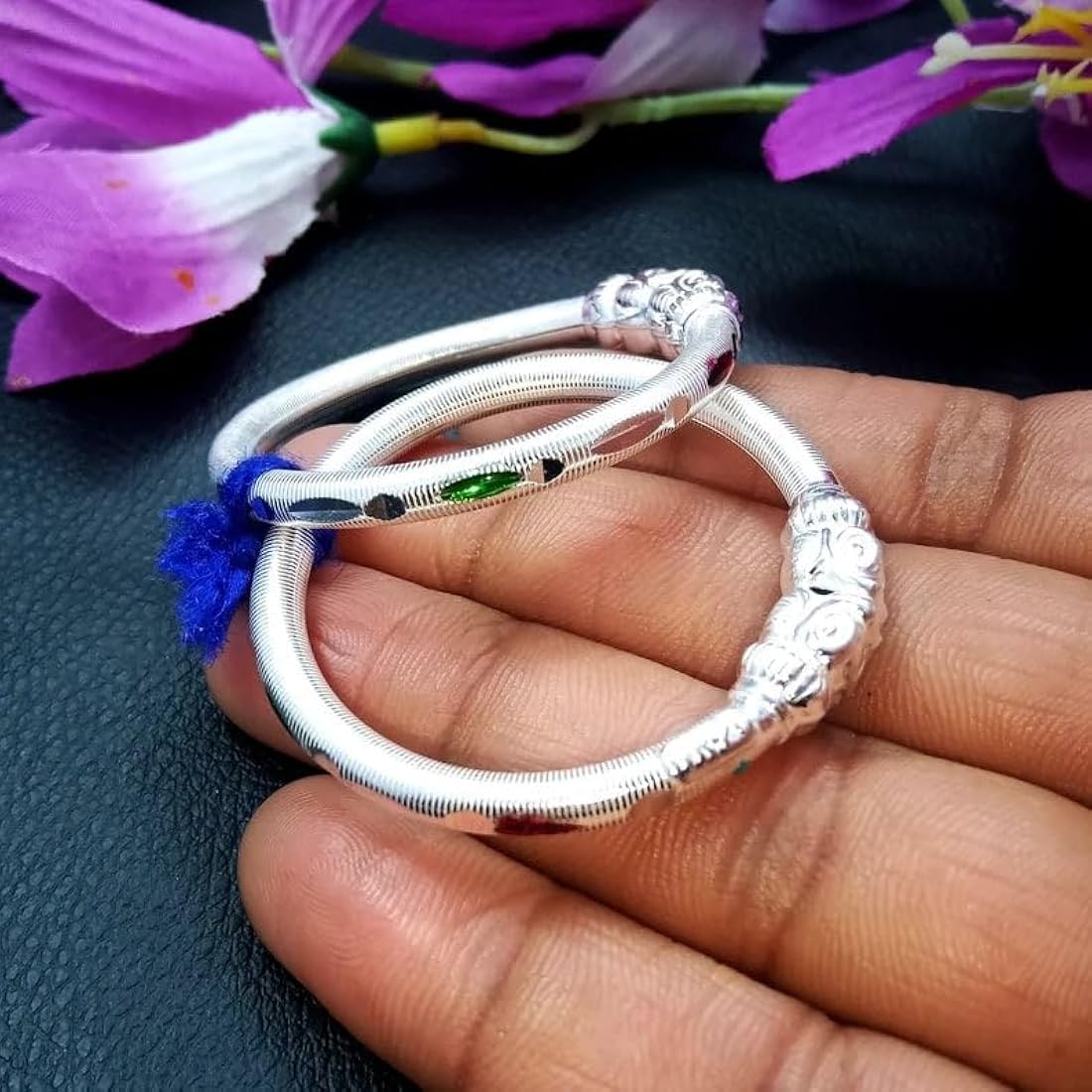Baby silver Bangles